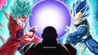 part 2SSB EVOLUTION Vegeta And SSBSuper kaioken Goku VS JIREN [upl. by Astto]