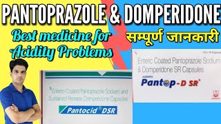 Pantop DSR  Pantoprazole and Domperidone capsules  Pantocid dsr capsule uses Pantop dsr capsule [upl. by Fredra433]