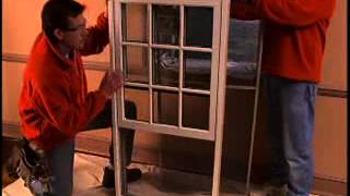 How To Install Woodwright® DoubleHung Insert Replacement Window  Andersen Windows [upl. by Suirtimid606]