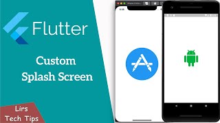 Flutter Custom Splash Screen in Android and iOS [upl. by Nerty958]