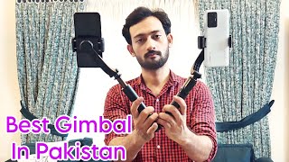 Q08 Gimbal Stabilizer Unboxing  Q08 Gimbal review amp Price In Pakistan [upl. by Hathaway]