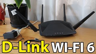 DLink WiFi 6 Mesh Router Review \ Overview  EXO AX AX1800 [upl. by Colet585]