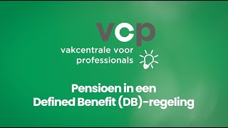 Pensioen in een Defined Benefit DBregeling [upl. by Etom224]