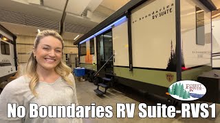 Forest River RVNo Boundaries RV SuiteRVS1 [upl. by Milburt295]