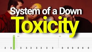 SYSTEM OF A DOWN  TOXICITY  GUITAR COVER with TABS [upl. by Sadie]