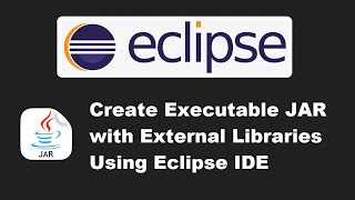 Eclipse  Create Jar Files [upl. by Uziel465]