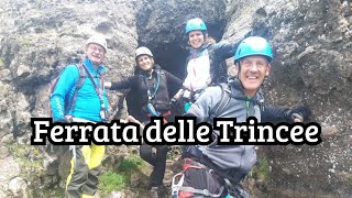 Ferrata delle Trincee [upl. by Sedecrem]