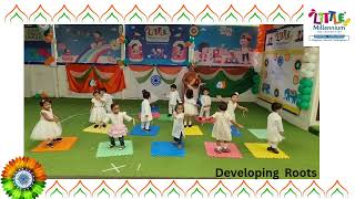 Kandhe se kandheIndependence Day dance performance by DRPlaygroup classlmkatrajkondhwa7807 [upl. by Philemol]