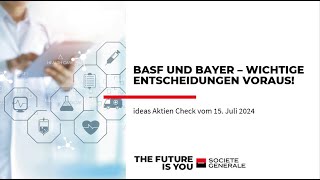 BASF und Bayer – Wichtige Entscheidungen voraus [upl. by Torbart582]