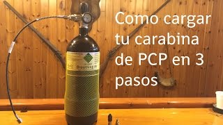 Cómo cargar tu carabina de PCP en 3 pasos 4K  CarabinasYPistolas [upl. by Eniamahs]