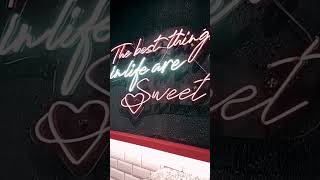 Neon Letters Sign Board Branding [upl. by Ailemap]