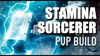 Stamina Sorcerer PVP Build  GOD OF THUNDER  ESO Murkmire [upl. by Longmire456]