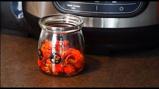 Ninja Foodi Max Dried cherry tomatoes – Tomates cerises séchées smilingcookingwithbenji [upl. by Anairda]