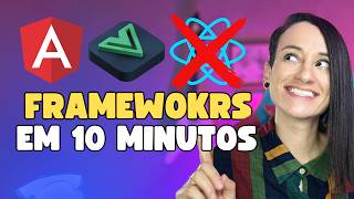 Explicando FRAMEWORKS em 10 minutos Programação para Iniciantes [upl. by Constantia5]