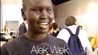 Alek Wek  Controversial Modeling Debut [upl. by Esyli]