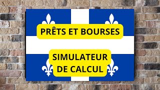 Prêts et Bourses Simulateur de calcul [upl. by Yssor122]