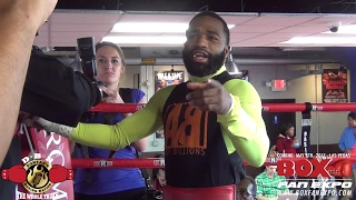 ADRIEN BRONER FIRES SHOTS AT DONTAES BOXING NATION NEWMEDIA [upl. by Eehtomit]