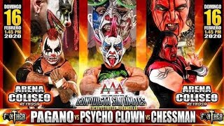 PSYCHO CLOWN VS PAGANO VS CHESSMAN [upl. by Naryb]