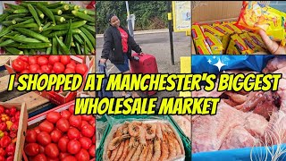 SHOPPING AT THE FAMOUS WHOLESALE MARKET IN MANCHESTER UK 🇬🇧 [upl. by Smaj]