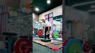 Deficit deadlift 180kg Rakesh gymmotivation [upl. by Lseil]