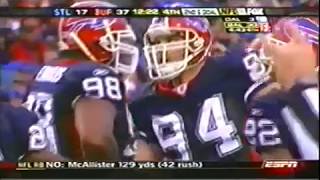 2004 Bills vs Rams Week 11 Highlights [upl. by Gnni]