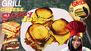 GRILL CHEESE SLOPPY JOES🧀🧀 [upl. by Einotna699]