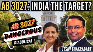 New Fake Narrative CA Bill AB 3027 lumps India China Iran of Transnational Aggression • Utsav C [upl. by Coco]