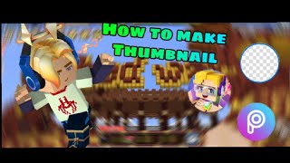 How to make a thumbnail for BlockmanGo BlockyMods 😁 [upl. by Jenifer33]