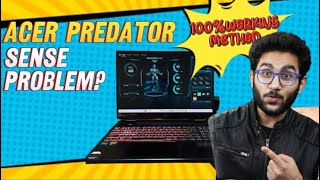 Acer predator sense not working  solved in 3 steps [upl. by Elleivap]