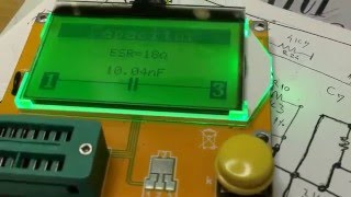 LCR ESR Transistortester CALIBRATION [upl. by Ettari836]