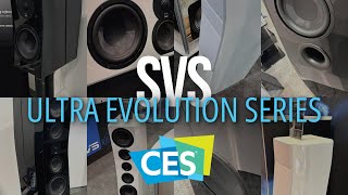 SVS Ultra Evolution Series Speakers are Game Changers First look at CES 2024 [upl. by Einahpet]