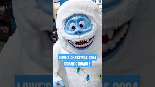 Lowes Christmas 2024 Gigantic Bumble Animatronic [upl. by Licht]