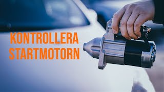 Så kontrollerar du startmotorn utan att ta bort den  AUTODOC tipsar [upl. by Enitsirc]