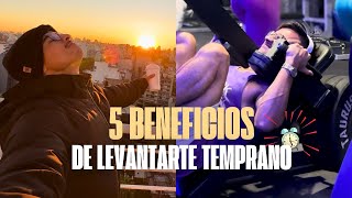 5 Beneficios de Levantarte Temprano ¿Vale la pena [upl. by Berg853]