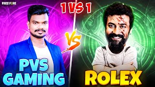 10yrs Old ROLEX vs PVS GAMING 1 vs 1 Best Funny Gameplay  Free Fire India Tamil  PVS GAMING [upl. by Ahtaela]