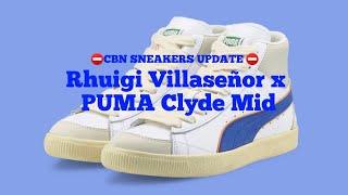 2023 Rhuigi Villaseñor x PUMA Clyde Mid Detailed Look price and Date release [upl. by Derriey]