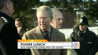 Kate Middletons Lunch with the Queen [upl. by Hguh]