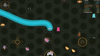 Epic Worm Battles on Mobile Wormateio Live [upl. by Alakam]