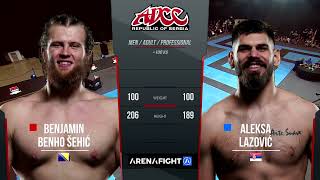 ADCC Serbia Open 2022  Benjamin Benho Sehic BIH vs Aleksa Lazovic SRB  100 kg [upl. by Endres]