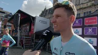 Lander Loockx  Interview at the start  De Brabantse Pijl 2024 [upl. by September173]