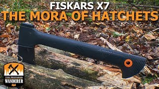 Fiskars X7 The Mora of Hatchets for Bushcraft [upl. by Enneira]