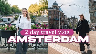 AMSTERDAM Travel Vlog What To See Eat amp Do [upl. by Jemy]