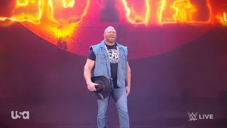 Brock Lesnar Return Entrance RAW Oct 10 2022 HD [upl. by Alwin]