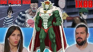 ¡EL REY DEL MAR ES IMPARABLE  REACCIÓN 1X08 ONE PUNCH MAN [upl. by Judah]