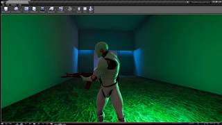 Unreal 4  Wwise  Third Person  Line Trace  Audio Demo [upl. by Accever]