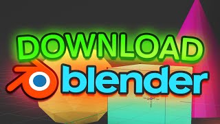 How to DOWNLOAD Blender Fast and Easy [upl. by Inva]