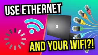 How to Combine Ethernet and WiFi on your PC [upl. by Reivilo]