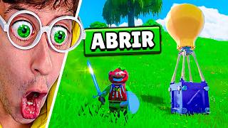 Encuentro Caja Misteriosa⭐🟦🎈 soy rico 🤑  LEGO Fortnite 14 [upl. by Massiw640]