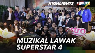 Sidang Media Muzikal Lawak Superstar 4 Barisan Peserta Juri Tetap amp Hos • Highlights [upl. by Deron]