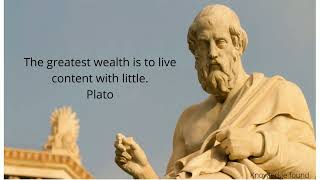 Plato Quotes who Inspire your Life [upl. by Ahsinod68]